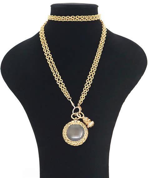 Chanel Magnifying Necklace 